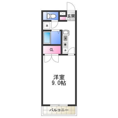 プレジール　助松の物件間取画像